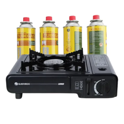 Kit Fogareiro com 4 TubeGás